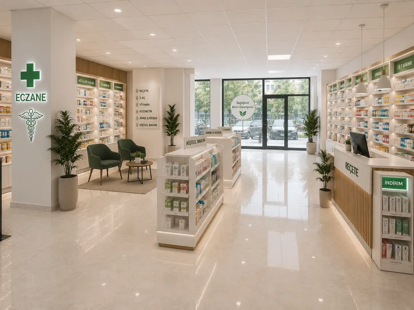 Çanakkale Kepez Atatürk cadde sıfır çift cepheli (batı-kuzey) kiralık dükkan