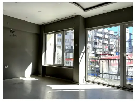 Çanakkale Merkez'de kiralık 2+1 teraslı, iskanlı merkezi ofis